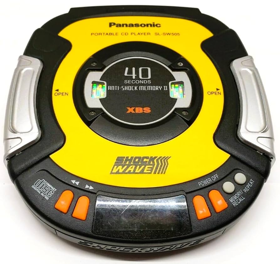 Panasonic CDウォークマン ポータブル CDプレーヤー SL-S505 Panasonic CDウォークマン ポータブル CDプレーヤー SL-S505